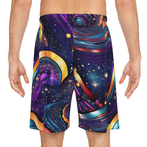 Dreamstate Cyber Nova - Mens Rave Shorts (AOP) - All Over