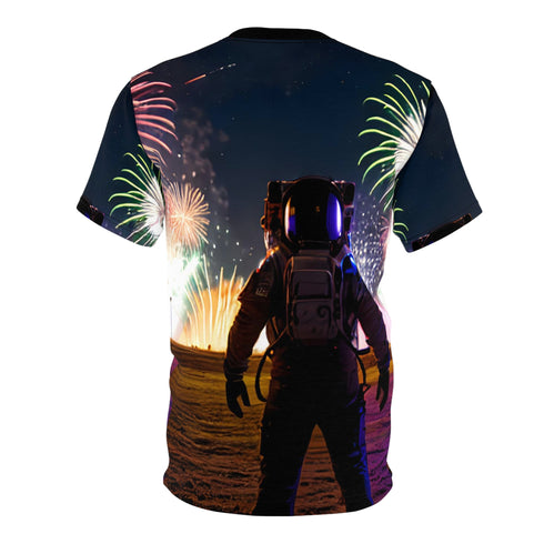 EDC From Space - Mens Rave Tshirt - All Over Prints