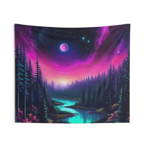 Exploration of Space - Festival Tapestry - Home Decor