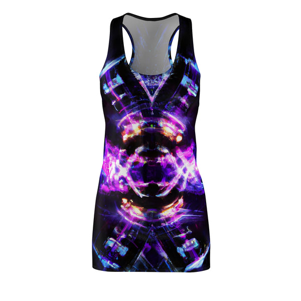 Explosive headbanger Dress - Women’s Cut & Sew Racerback