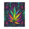 Fall Leave 420 - Minky Festival Blanket - 50 × 60 - Home