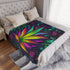 Fall Leave 420 - Minky Festival Blanket - Home Decor