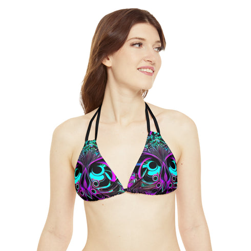 Forest Bass Creature - Bikini Set (AOP) - All Over Prints