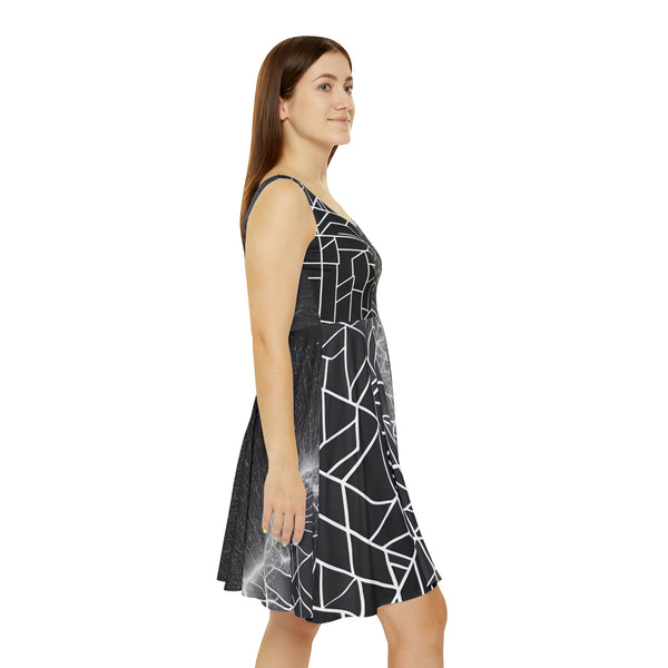 Fractal Death - Women’s Skater Dress (AOP) - XS - All Over