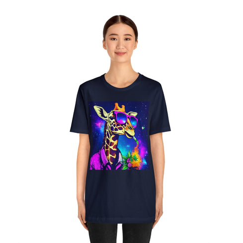 Giraffe 420 Time - Mens Rave Tshirt - T-Shirt