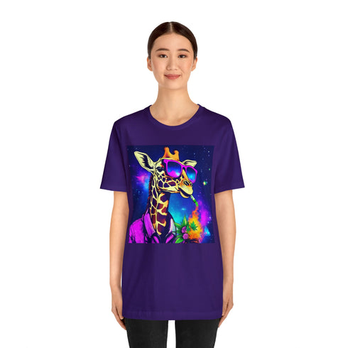 Giraffe 420 Time - Mens Rave Tshirt - T-Shirt