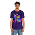 Giraffe 420 Time - Mens Rave Tshirt - Team Purple / S -