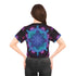 Hitting Hard Fractals - Crop Tee (AOP) - All Over Prints