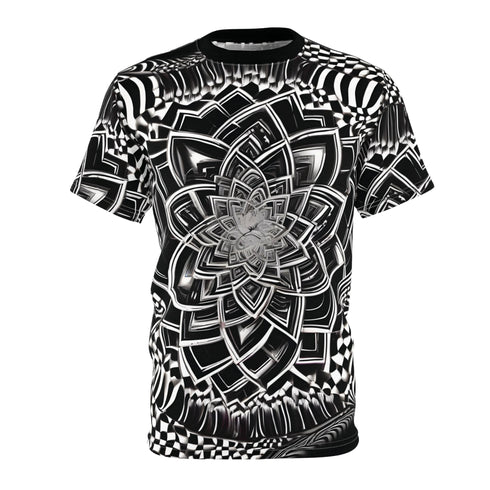 Infinite Space Time & Rave - Mens Rave Tshirt (AOP) - White