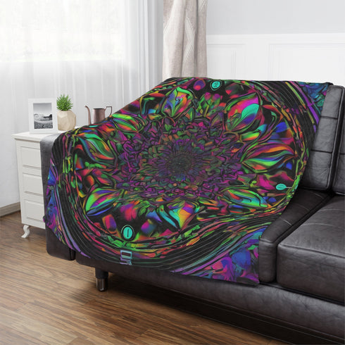 Interstellar Trip - Minky Blanket - Home Decor