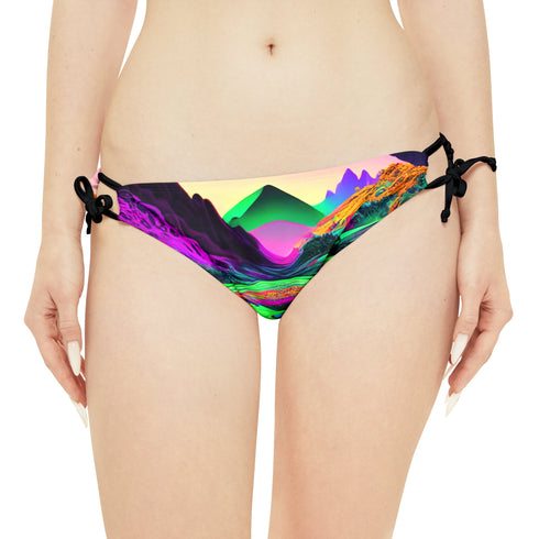 Kaskade Inspired - Strappy Bikini Set (AOP) - All Over