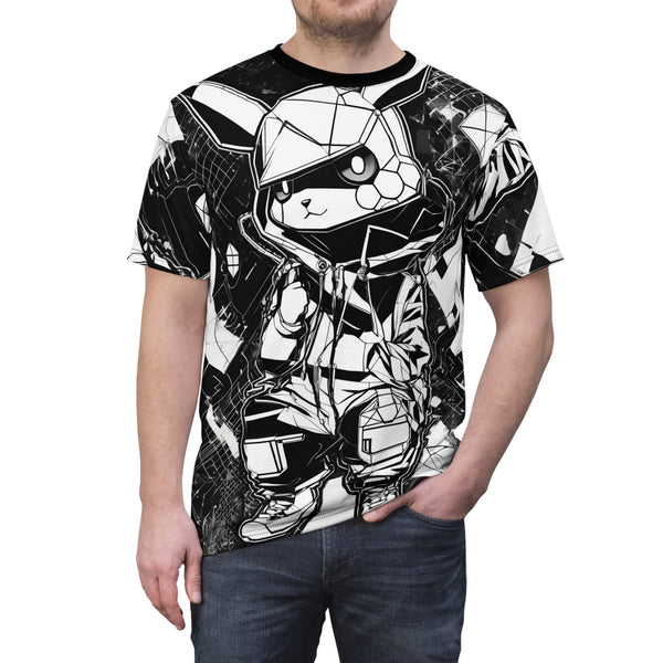 Limited Edition Pika Cyberpunk Print - Mens Tshirt (AOP) -