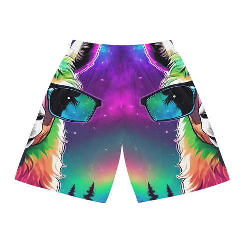 LLama Psychedelic - Mens Trippy Shorts (AOP) - All Over