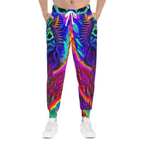 Los Land Dragon Creature - Athletic Joggers (AOP) - All Over