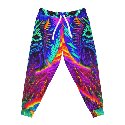 Los Land Dragon Creature - Athletic Joggers (AOP) - L / Seam