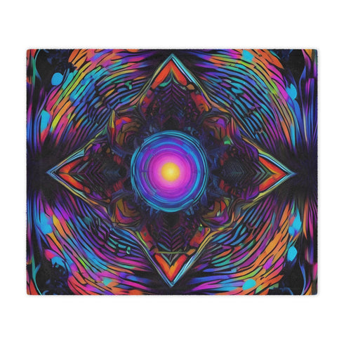 Lost in Portal A - Minky Blanket - Home Decor