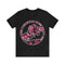 Lost Lands Jurassic Dino Flower - Short Sleeve Tee - Black /