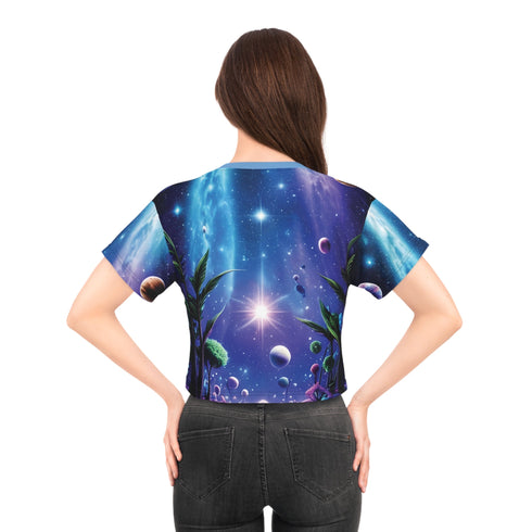 Lost Underwater - Crop Tee (AOP) - All Over Prints