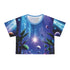 Lost Underwater - Crop Tee (AOP) - Black stitching / 2XL -