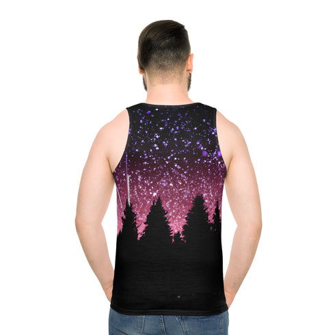 Majestic Forest - Womens Tank - L - All Over Prints