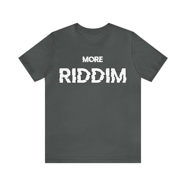 More RIDDIM - Mens t-shirt EDM - Asphalt / S - T-Shirt