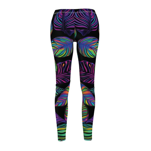 Nocturnal Glow - Casual Rave Leggings (AOP) - All Over