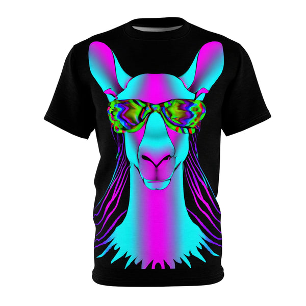 Psychedelic Kangaroo in Rave Goggles - Black stitching / 6