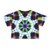 PsyTrance Fractals - Crop Tee (AOP) - All Over Prints