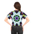 PsyTrance Fractals - Crop Tee (AOP) - All Over Prints