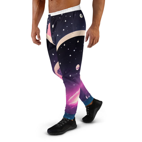 Purple Space Cadet - Mens Rave Joggers