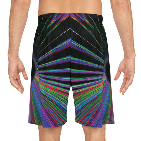 Rainbow Black Hole - RaveShorts (AOP) - All Over Prints