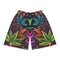 Rave 420 deep - mens shorts (AOP) - Seam thread color