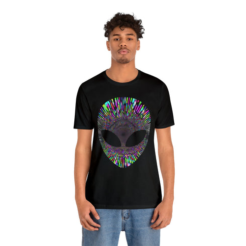 Retro Alien - Rave Mens Tshirt - T-Shirt