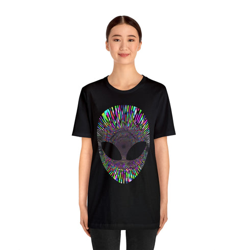 Retro Alien - Rave Mens Tshirt - T-Shirt