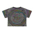 retro Spiral Doom - Crop Tee (AOP) - All Over Prints