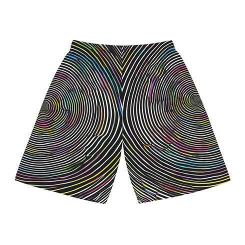 Retro Spiral Doom - Shorts (AOP) - All Over Prints