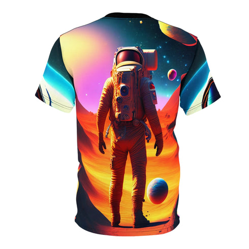 SPACE man on mars - Cut & Sew Tee (AOP) - All Over Prints