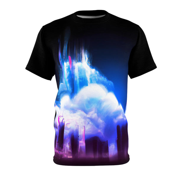 Starry Glowscape Dream on - T-Shirt - Black stitching / 6