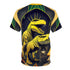 T-Rex Bass Head Pile - T-Shirt Mens (AOP) - All Over Prints