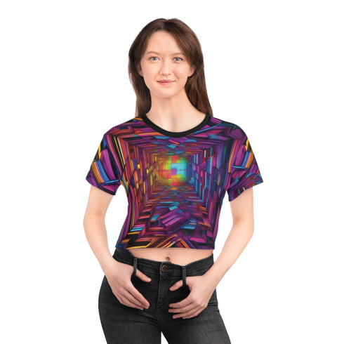 The Big Drop - Crop Tee (AOP) - All Over Prints