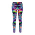 The Colorful Rave Star - Women’s Cut & Sew Casual Leggings