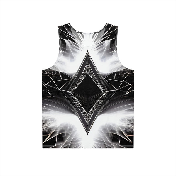 The Hard Hitting Fractal - Men’s Tank (AOP) - S / Seam