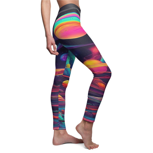 The Space Glow - Casual Leggings (AOP) - All Over Prints