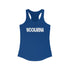 The Wookarina Bass Head - EDM Women’s Ideal Racerback Tank -