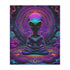 The Zen Alien - Minky Blanket - 50 × 60 - Home Decor