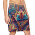 Tripped Out Blocks - Mens Trippy Shorts (AOP) - All Over