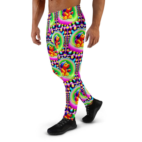 Trippy Gummy Bear - Men’s Rave Joggers