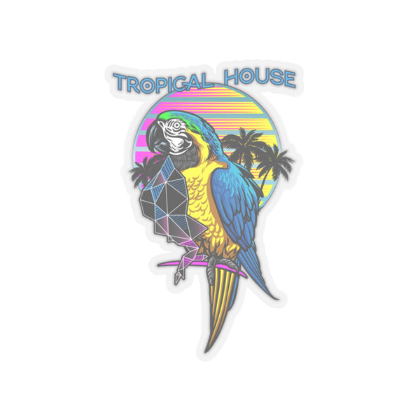 Tropical House Sticker - Kiss-Cut Stickers - 2 × 2 /
