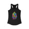 Vibrant Stoner Leaf - Women’s Ideal Racerback Tank - S /