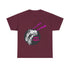 X LAZER EYES! - Cotton Tee - Maroon / M - T-Shirt